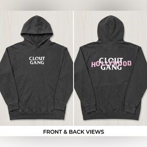 Black Clout Gang Hoodie